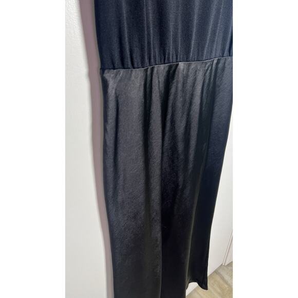 Anthropologie x Mare Knit Slip Twofer Black Midi Dress - Picture 8 of 13